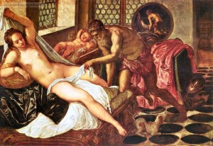 Tintoretto: Venere, Vulcano e Marte